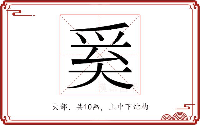 𭑑的部首