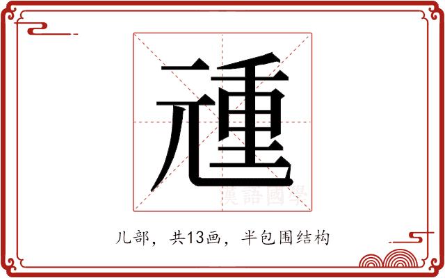 𰃏的部首图片