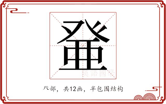 𰤐的部首图片