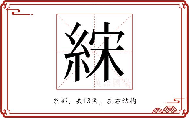 𰫧的部首图片